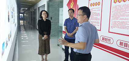 杭州余杭區(qū)統(tǒng)戰(zhàn)部副部長、工商聯(lián)黨組書記姚克萍一行走訪安森智能